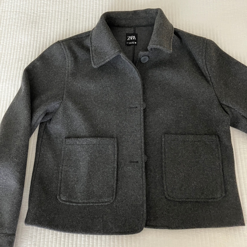 ZARA cropped jacket S